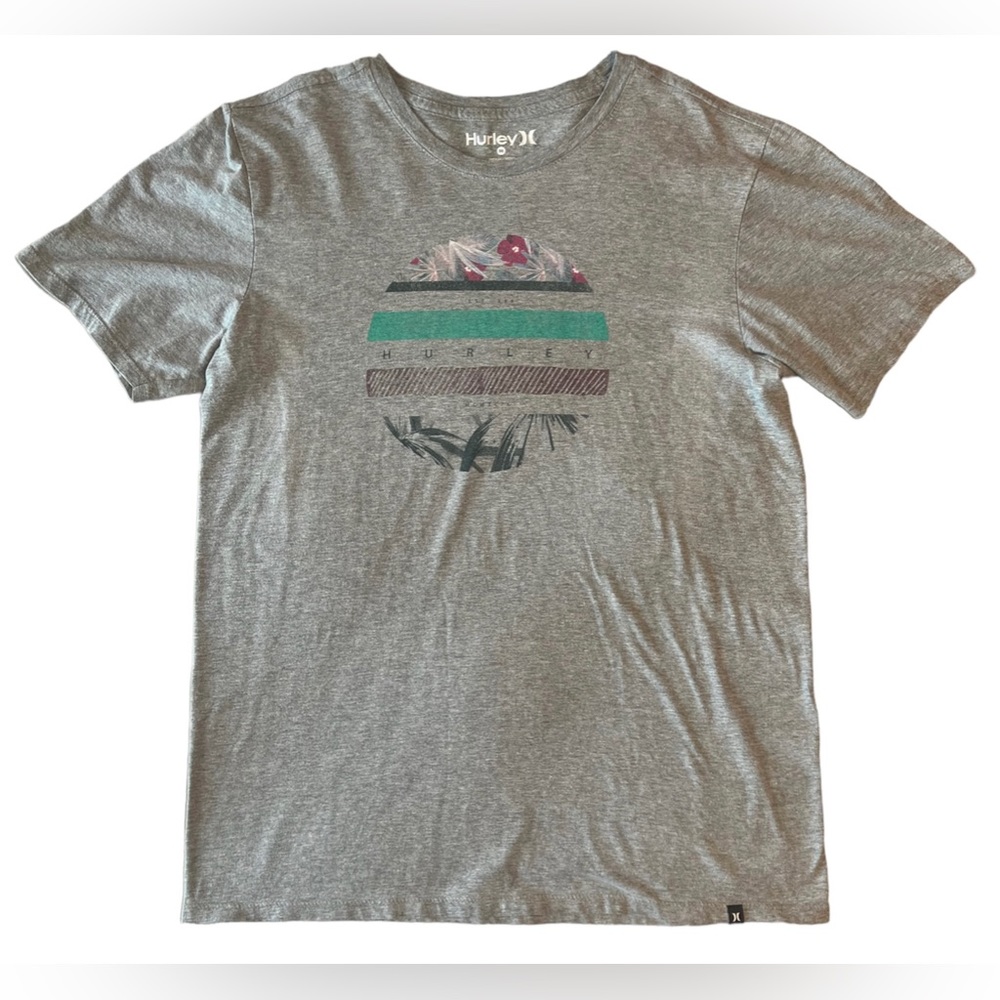 Hurley Graphic Floral Tee Size Medium T-Shirt